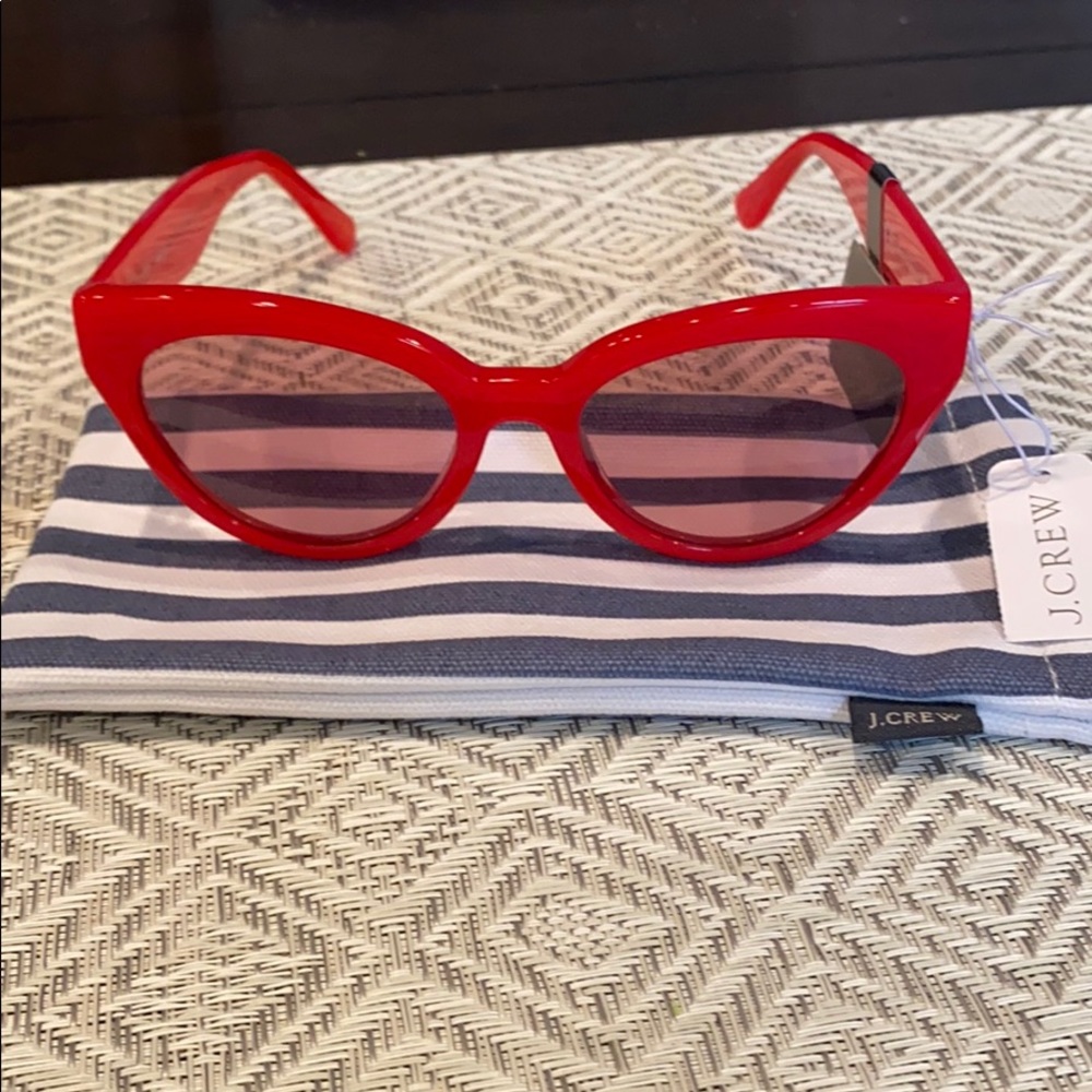 LAST PAIR:  J. Crew Pacific Cat-eye Sunglasses - Picture 2 of 6